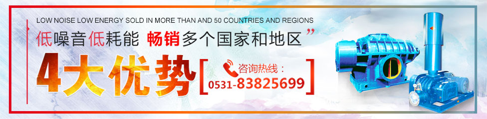 羅茨風機、三葉羅茨鼓風機、回轉式鼓風機，低噪音低能耗，暢銷多個國家和地區